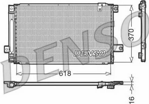 NPS DCN50013 - Kondensators, Gaisa kond. sistēma www.autospares.lv