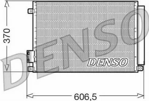 NPS DCN09045 - Kondensators, Gaisa kond. sistēma www.autospares.lv