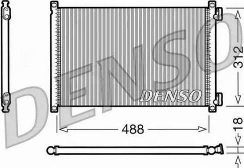 NPS DCN09103 - Kondensators, Gaisa kond. sistēma www.autospares.lv