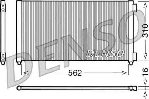 NPS DCN09102 - Kondensators, Gaisa kond. sistēma www.autospares.lv