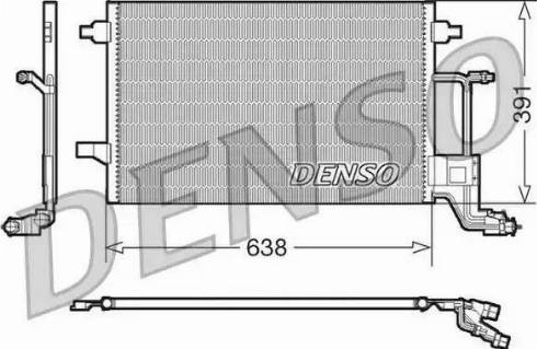 NPS DCN02014 - Kondensators, Gaisa kond. sistēma www.autospares.lv