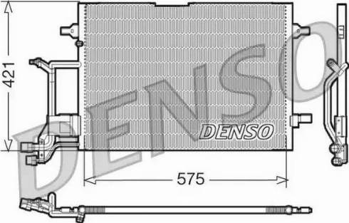 NPS DCN32016 - Kondensators, Gaisa kond. sistēma www.autospares.lv