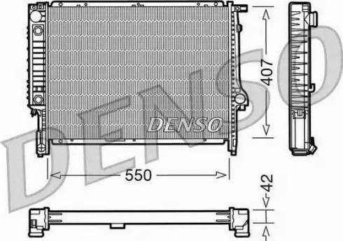 NPS DRM05040 - Radiators, Motora dzesēšanas sistēma www.autospares.lv