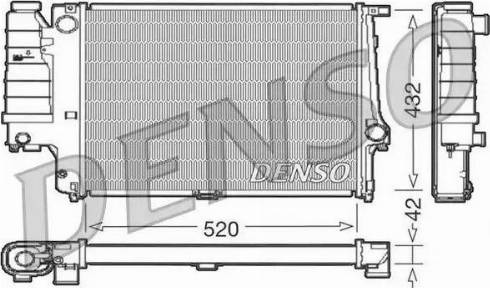 NPS DRM05064 - Radiators, Motora dzesēšanas sistēma www.autospares.lv