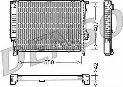 NPS DRM05039 - Radiators, Motora dzesēšanas sistēma www.autospares.lv