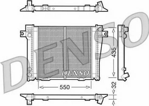 NPS DRM05036 - Radiators, Motora dzesēšanas sistēma www.autospares.lv