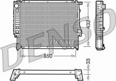 NPS DRM05020 - Radiators, Motora dzesēšanas sistēma www.autospares.lv