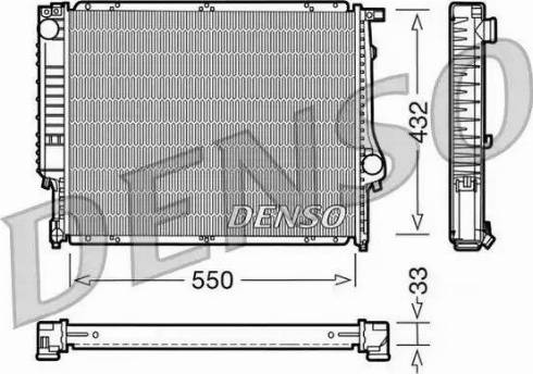 NPS DRM05023 - Radiators, Motora dzesēšanas sistēma www.autospares.lv