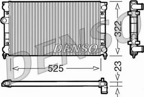 NPS DRM32006 - Radiators, Motora dzesēšanas sistēma autospares.lv