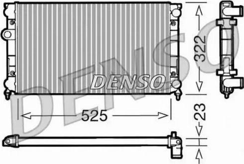 NPS DRM32006 - Radiators, Motora dzesēšanas sistēma autospares.lv