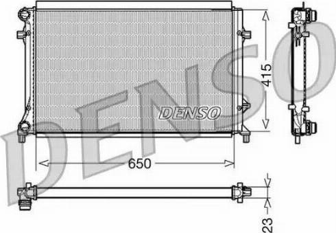 NPS DRM32018 - Radiators, Motora dzesēšanas sistēma www.autospares.lv