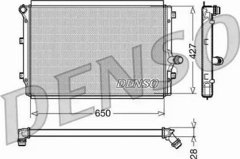 NPS DRM32017 - Radiators, Motora dzesēšanas sistēma www.autospares.lv