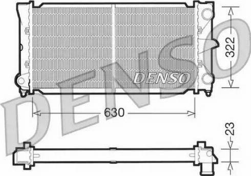 NPS DRM32025 - Radiators, Motora dzesēšanas sistēma autospares.lv