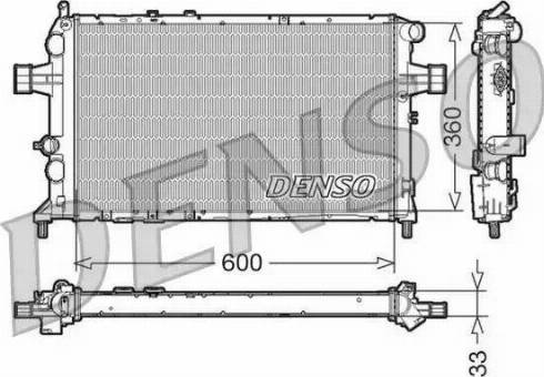 NPS DRM20018 - Radiators, Motora dzesēšanas sistēma www.autospares.lv