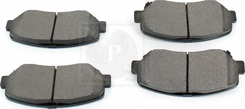 NPS M360A71 - Brake Pad Set, disc brake www.autospares.lv