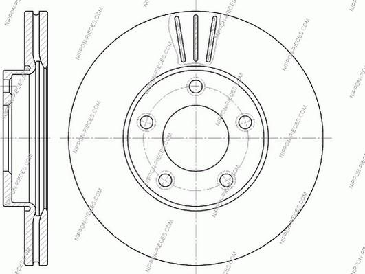 NPS M330A18 - Bremžu diski www.autospares.lv