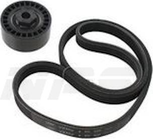 NPS N108N04 - V-Ribbed Belt Set www.autospares.lv