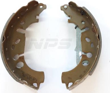 NPS O350L02 - Brake Shoe Set www.autospares.lv