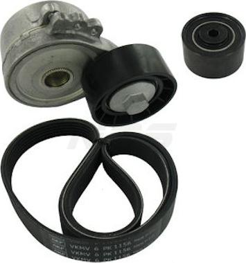 NPS P108A14 - V-Ribbed Belt Set www.autospares.lv