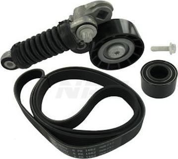 NPS R108T08 - Поликлиновый ременный комплект www.autospares.lv