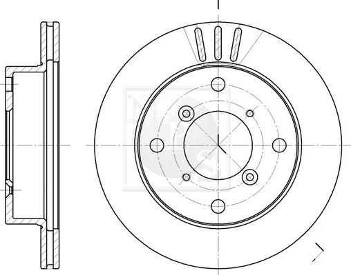 Kavo Parts BR-8223-C - Bremžu diski www.autospares.lv