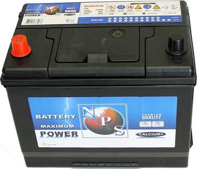 NPS U540L67B - Starter Battery www.autospares.lv