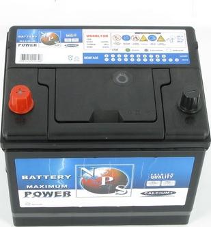 NPS U540L19B - Startera akumulatoru baterija www.autospares.lv
