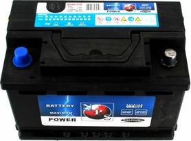 NPS U540L75B - Starter Battery www.autospares.lv