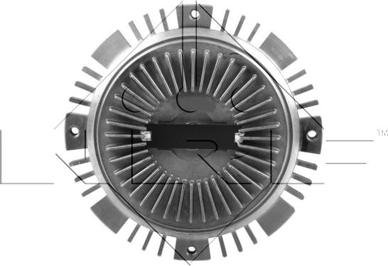 NRF 49549 - Sajūgs, Radiatora ventilators www.autospares.lv