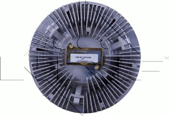 NRF 49058 - Sajūgs, Radiatora ventilators www.autospares.lv