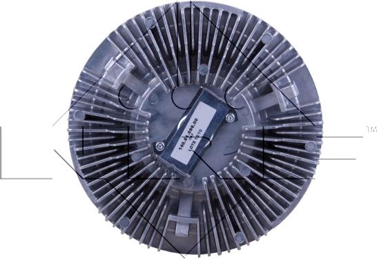 NRF 49032 - Sajūgs, Radiatora ventilators www.autospares.lv