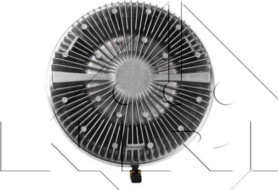 NRF 49160 - Sajūgs, Radiatora ventilators www.autospares.lv