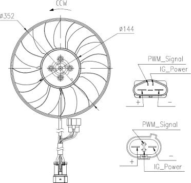 NRF 47969 - Ventilators, Motora dzesēšanas sistēma www.autospares.lv