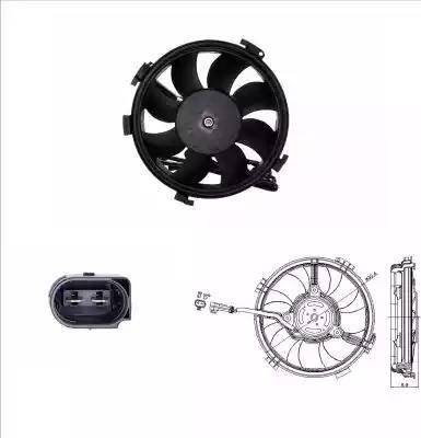 NRF 47405 - Ventilators, Motora dzesēšanas sistēma www.autospares.lv