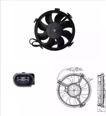 NRF 47406 - Ventilators, Motora dzesēšanas sistēma www.autospares.lv