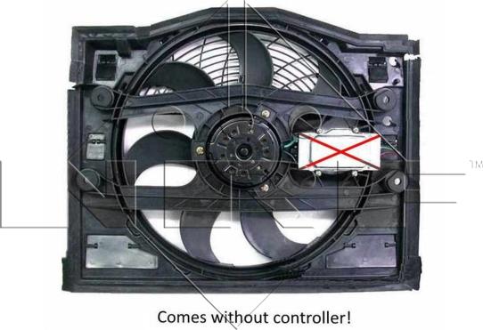 NRF 47027 - Ventilators, Motora dzesēšanas sistēma www.autospares.lv