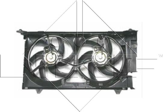 NRF 47075 - Ventilators, Motora dzesēšanas sistēma www.autospares.lv