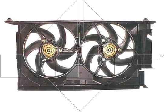 NRF 47334 - Ventilators, Motora dzesēšanas sistēma www.autospares.lv