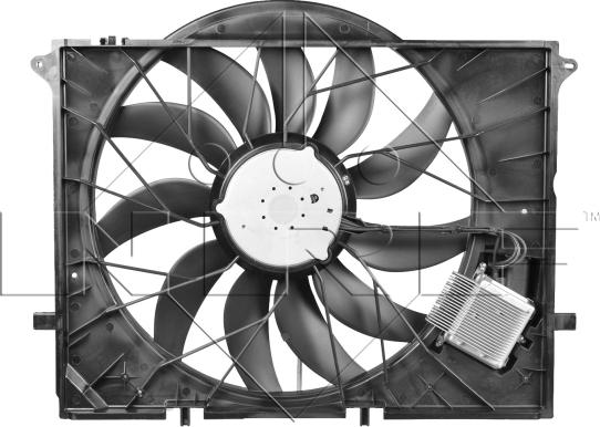 NRF 47297 - Ventilators, Motora dzesēšanas sistēma autospares.lv