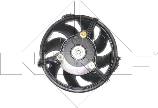 NRF 47207 - Fan, radiator www.autospares.lv