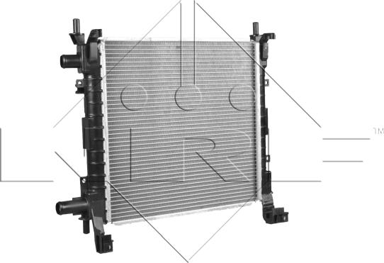 NRF 54671 - Radiators, Motora dzesēšanas sistēma www.autospares.lv