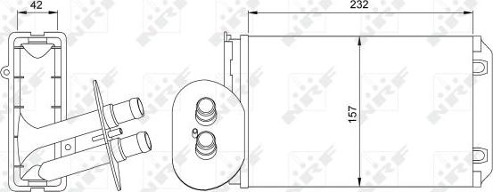 NRF 54247 - Siltummainis, Salona apsilde www.autospares.lv