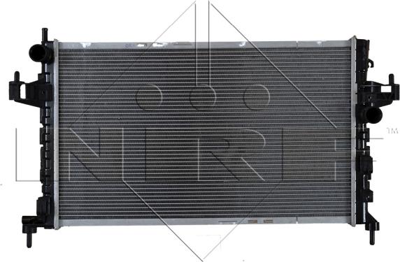 NRF 54753 - Radiators, Motora dzesēšanas sistēma www.autospares.lv