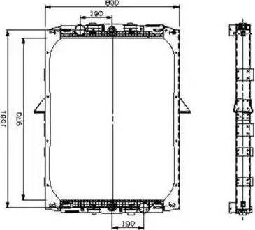 NRF 509551 - Radiators, Motora dzesēšanas sistēma www.autospares.lv