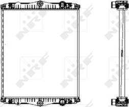 NRF 509744 - Radiators, Motora dzesēšanas sistēma www.autospares.lv