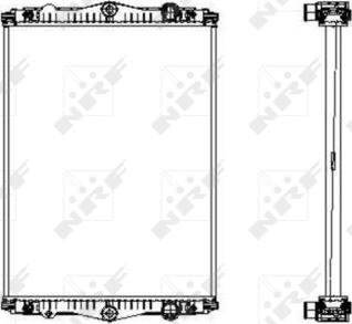 NRF 509745 - Radiators, Motora dzesēšanas sistēma www.autospares.lv