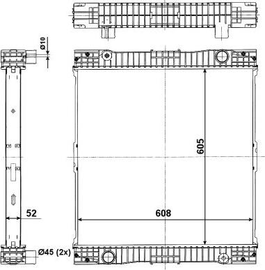 NRF 509713X - Radiators, Motora dzesēšanas sistēma www.autospares.lv