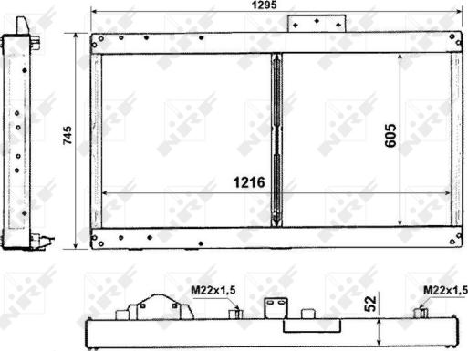 NRF 509712 - Radiators, Motora dzesēšanas sistēma www.autospares.lv