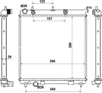 NRF 50467 - Radiators, Motora dzesēšanas sistēma www.autospares.lv