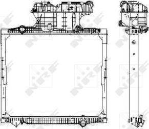 NRF 50588 - Radiators, Motora dzesēšanas sistēma www.autospares.lv